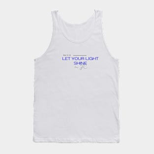 Christian Bible verse Gift idea Tank Top